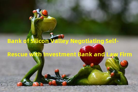 Bank of Silicon Valley Negotiating Self-Rescue with Investment Bank and Law Firm