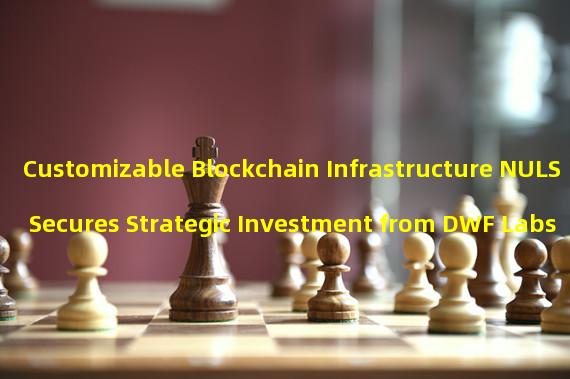 Customizable Blockchain Infrastructure NULS Secures Strategic Investment from DWF Labs